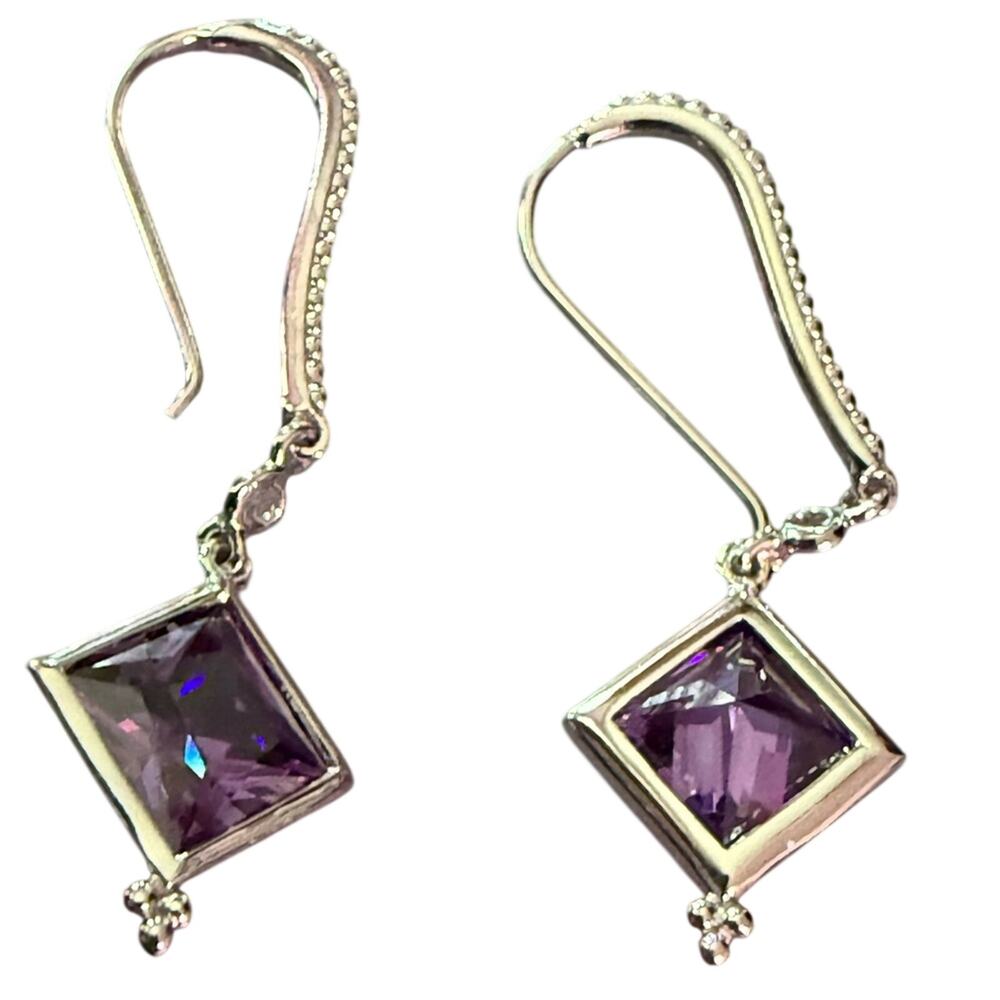 Judith Ripka 925 Sterling Silver Earrings NEW